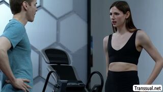 Gym anal sex is the best place