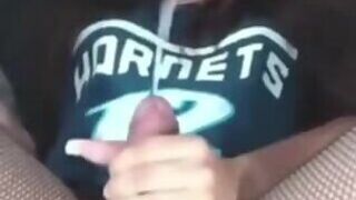 Incredible Horny Shemale Jizz Shot 18