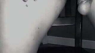 smoking hot Brazilian sissy slut ass pipe dildo play PMV