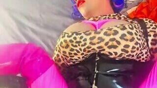 sissy slut gets fucked hard after ass is filled with piss & fucked bare