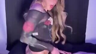 Blonde Trans Bangs Guy Good