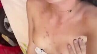 Sensual Asian trans vibe moment