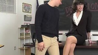 Perhaps I can seduce my shemale teacher