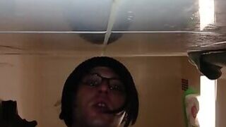 Sexy Nelly Solo in the Bathroom with Her Toy