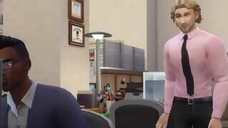 The Office Sims Parody (Asian Futa Seduced by BWC)  Episode 48