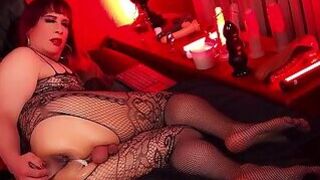 Huge 10 Inches Clear Dildo Compilation