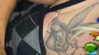 Finishing him off into my mouth