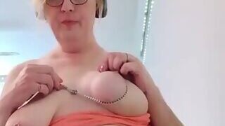 Burgundy Orange and Rose a Dildo Tits and Chains odyssey