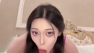 Intimate encounter with an Asian trans beauty