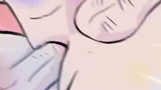 Hetero Guy Deepthroats Anime Futanari Dick and Eats Her Ass