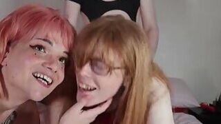 3 Trans Roommates Sucking and Fucking