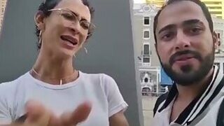 Straight from Rio de Janeiro, the big-dicked trans girl from Bahia came to give me her little ass.