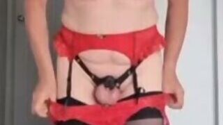 Cunt stripping in reverse