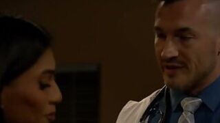 Fucking my horny TS patient late at night