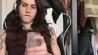 Latin teen toy cum