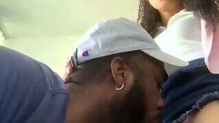 CUTEY GIRL GETS BLOWJOB FROM BOYFRIEND IN PUBLIC