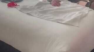 Sissy slut at hotel