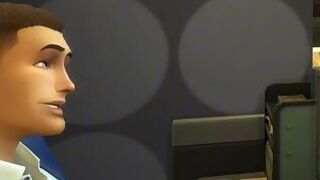 2 Guys share Futa Stripper in Diva Diner I Episode 50