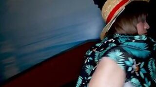 Big fake boobs Thai femboy teen anal sex from behind doggystyle