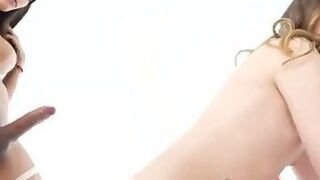 TS Girl Aya Doll Trades Assfucks With A Trans Girl