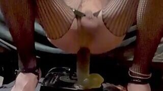Femboi in heels loves anal