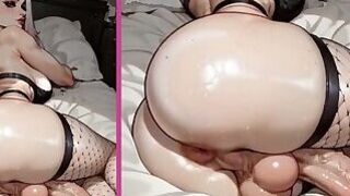 Compilation of Perfect Trans Butts! Anime Hentai Yaoi Animation.