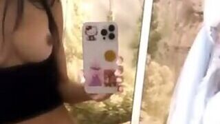 Teen mirror cum