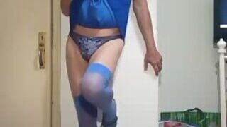 Crossdresser Blue Monday