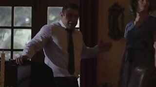 Stepdad surprise his TS stepteen anal birthday gift