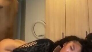 Hot Ebony double Anal