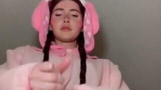 Little Pink Riding Hood, Masturbating