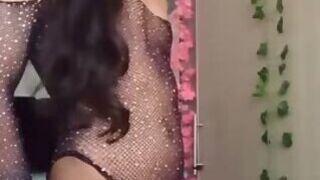 Ali standing bodysuit cum
