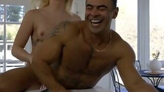 Cake making turns into a hardcore anal sex