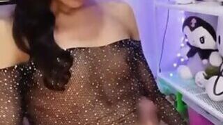 Ali bodysuit sitting cum