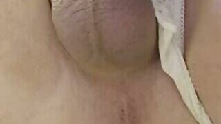 Toying my hole with my plug at work hehe