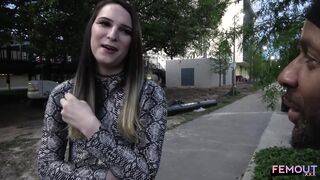 Transgirl Sasha Bunni gets her sexy ass fucked