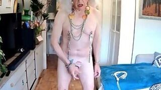 Spanish Shemale Whore Carla Compilation of Nipple Punishment