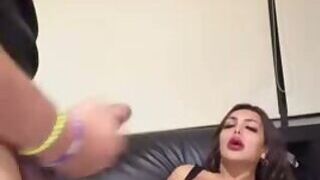 Karla Fucking a Guy Bareback