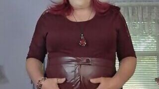 A real pantyhose story: for my friend MatureLover -Girdle Lover!