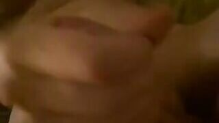 Str8 guy Stroking cocks with crossdresser