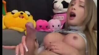 Shemale Cock addiction cumshot