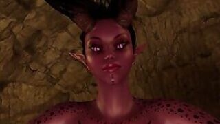 Hot Sex with a Succubus and I Was Fucked Hard and Cummed Inside