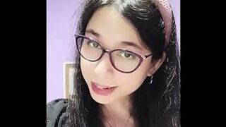 pinay tgirl DaniTheCutie gives you encouragement as you spend intimate time with her